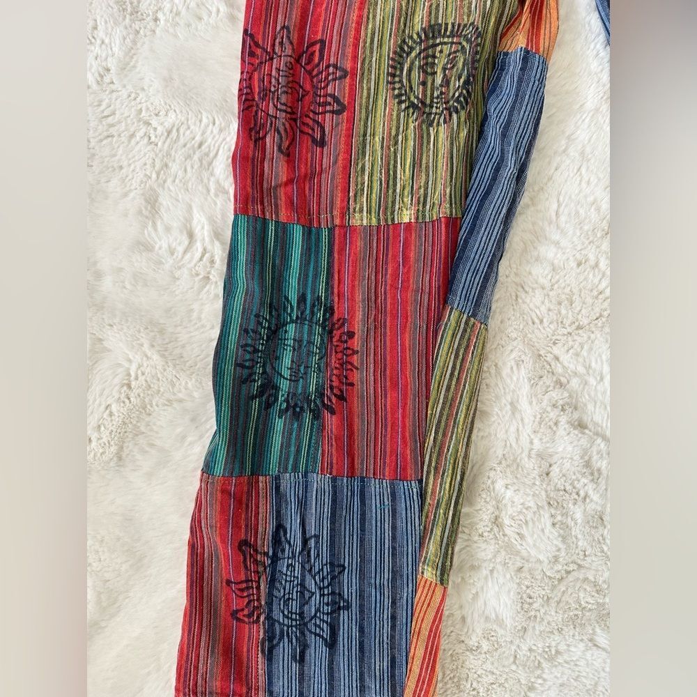 Patchwork hippie made in Nepal overalls - Picture 8 of 14